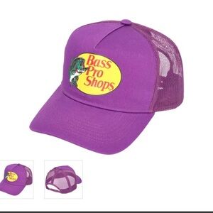 Bass Pro Shops Men’s Purple Mesh Cap